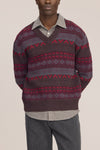 NN.07 Tobias Multi Shades relaxed fit cardigan voorzijde