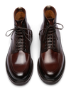 Officine Creative Aston Crepe 004 Leren Veterboot Castagno