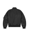 OLAF Charcoal Relaxed Fit Bomber Jacket – productbeeld 2