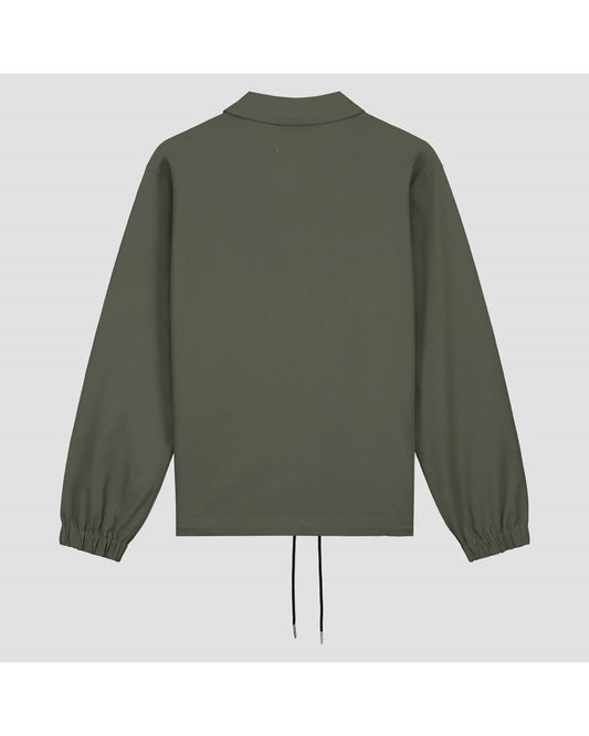 OLAF Grey Green Bonded Ripstop Nylon Coach Jacket – productbeeld 3