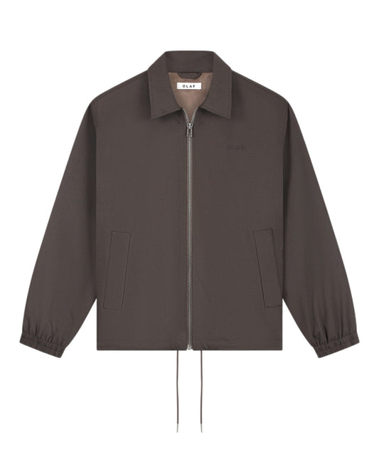 OLAF Coach Jacket Chocolate Plum - productfoto 1