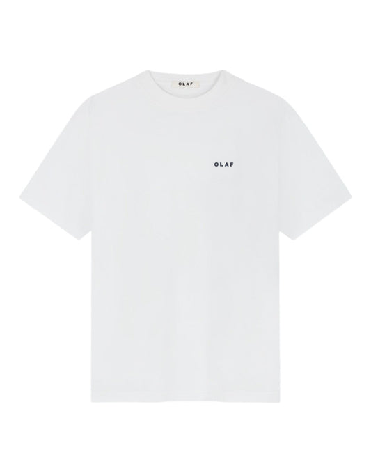 OLAF Cowboy Cotton T-shirt Optical White - productfoto 2