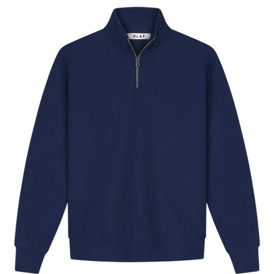 OLAF Essential Half Zip Sweater Navy Academy - productfoto 1