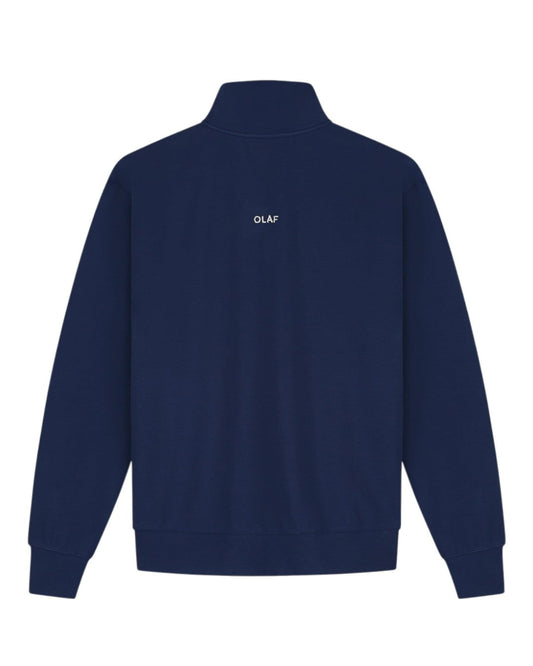 OLAF Essential Half Zip Sweater Navy Academy - productfoto 2