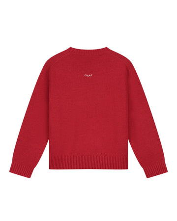OLAF Essential Knitted Crewneck Pullover Adrenaline Rush - productfoto 1