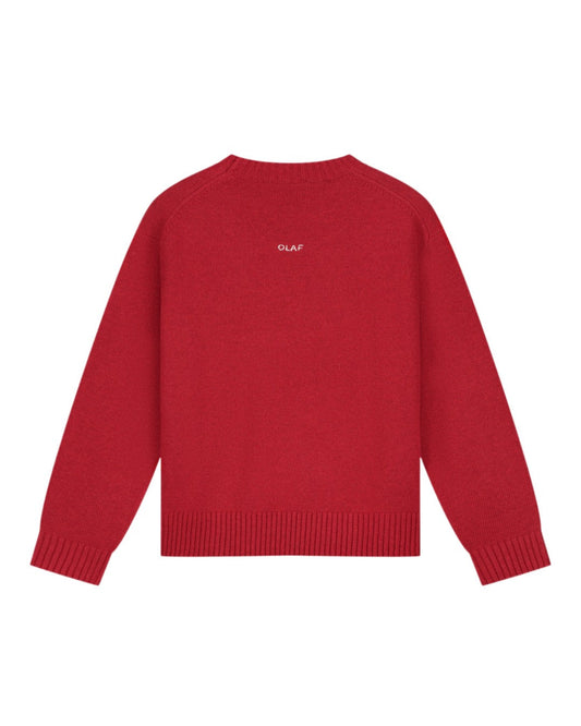 OLAF Essential Knitted Crewneck Pullover Adrenaline Rush - productfoto 1