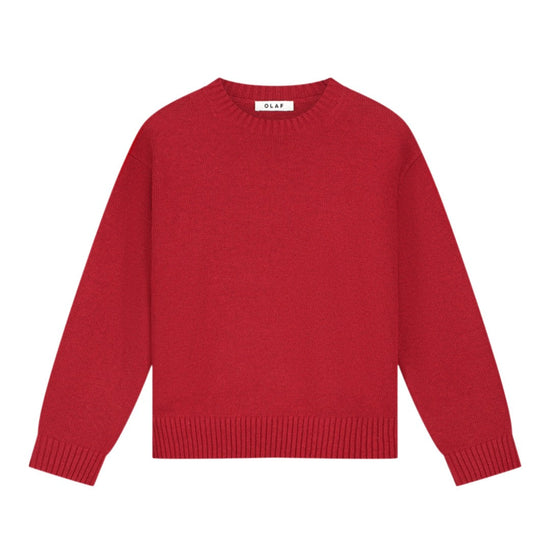 OLAF Essential Knitted Crewneck Pullover Adrenaline Rush - productfoto 2