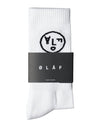 OLAF Face Socks White/Black - productfoto 1