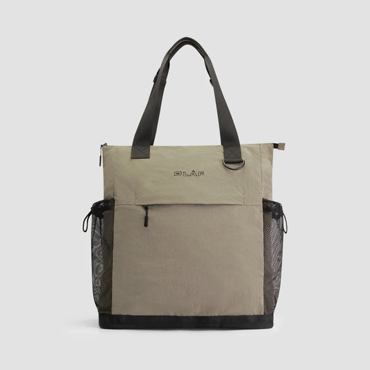 OLAF HUSSEIN Grey Tote Bag – vooraanzicht