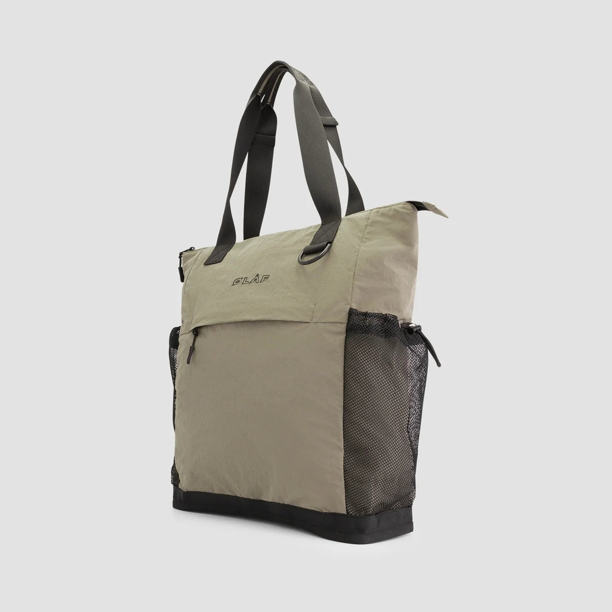 OLAF HUSSEIN Grey Tote Bag – productbeeld 3