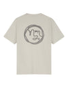 OLAF Lasso Face Cotton T-shirt Cement - productfoto 1