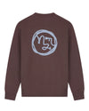 OLAF Lasso Face Sweater Chocolate Plum - productfoto 1