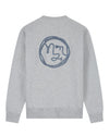 OLAF Lasso Face Sweater Heather Grey - productfoto 1