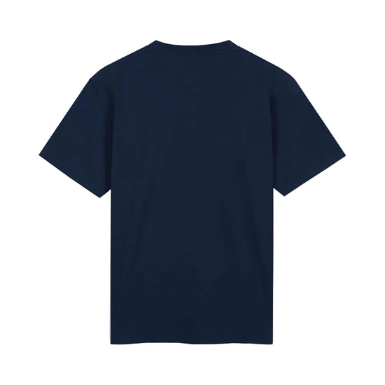 OLAF Navy Sans Embroidered Logo Cotton T-shirt – productbeeld 2