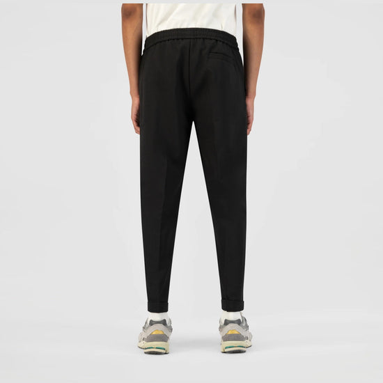 OLAF Slim Fit Elasticated Broek Black - productfoto 4