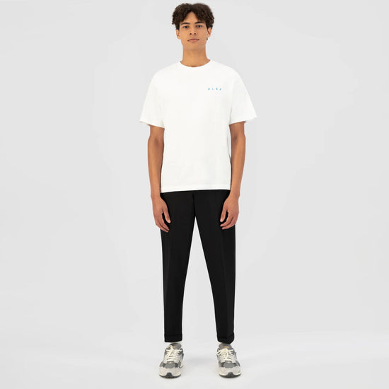 OLAF Slim Fit Elasticated Broek Black - productfoto 5