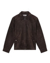OLAF Suede Jacket Chocolate Plum - productfoto 1