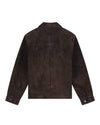 OLAF Suede Jacket Chocolate Plum - productfoto 2