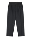 OLAF Wool Blend Pleated Broek Charcoal - productfoto 1