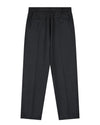 OLAF Wool Blend Pleated Broek Charcoal - productfoto 2