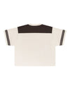 PAL Sporting Goods Late Night Sport T-shirt Marshmallow Deep Mahogany tweede productbeeld