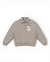 PAL Sporting Goods Pre Game Half Zip Sweater Clay vooraanzicht