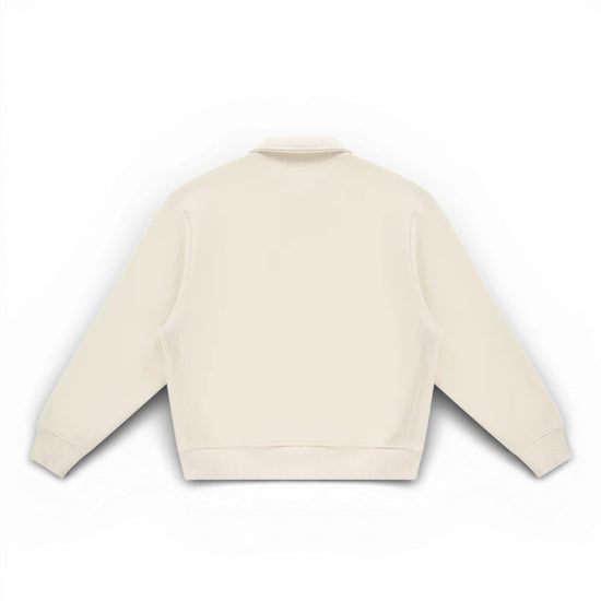 PAL Sporting Goods Pre Game Half Zip Sweater Marshmallow tweede productbeeld