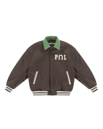 PAL Sporting Goods Ranch Varsity Jacket Deep Mahogany - productfoto 1