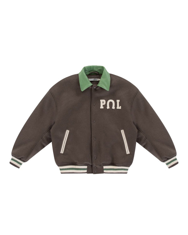 PAL Sporting Goods Ranch Varsity Jacket Deep Mahogany - productfoto 1