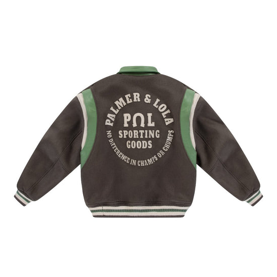 PAL Sporting Goods Ranch Varsity Jacket Deep Mahogany tweede productbeeld