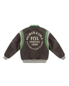 PAL Sporting Goods Ranch Varsity Jacket Deep Mahogany tweede productbeeld