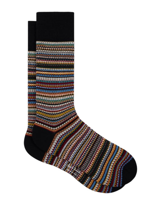 Paul Smith 3-Pack Pique Signature Socks Blue - productfoto 2