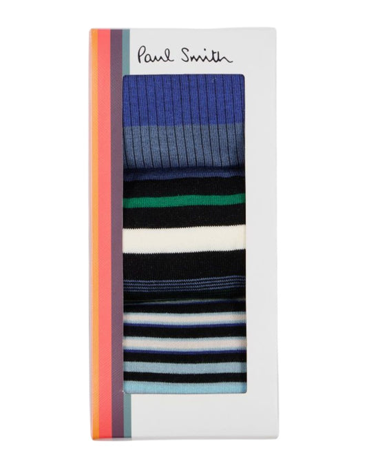 Paul Smith 3-Pack Socks Blue Mix - productfoto 1