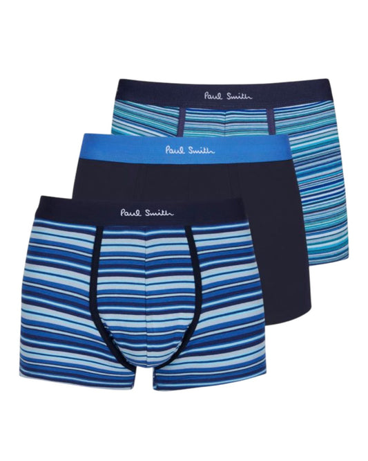 Paul Smith 3-Pack Trunks Navy Stripe - productfoto 1