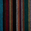 Detail van de brede en smalle kleurstrepen in de Paul Smith Allover Stripe sjaal