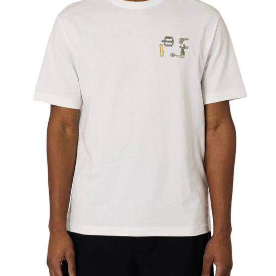 Paul Smith Bike Parts Regular Fit T-Shirt White - productfoto 2