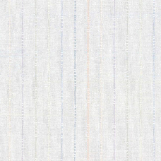 Paul Smith licht hemd met fijne multicolour strepen, detail streeppatroon