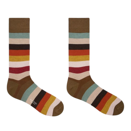 Paul Smith Craft Stripe Socks Multicolour - productfoto 2