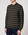 Paul Smith Knitted Long Sleeve Polo Green - productfoto 2