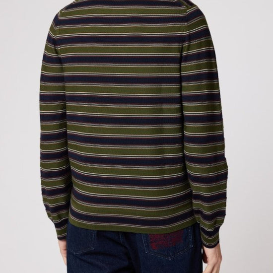 Paul Smith Knitted Long Sleeve Polo Green - productfoto 3