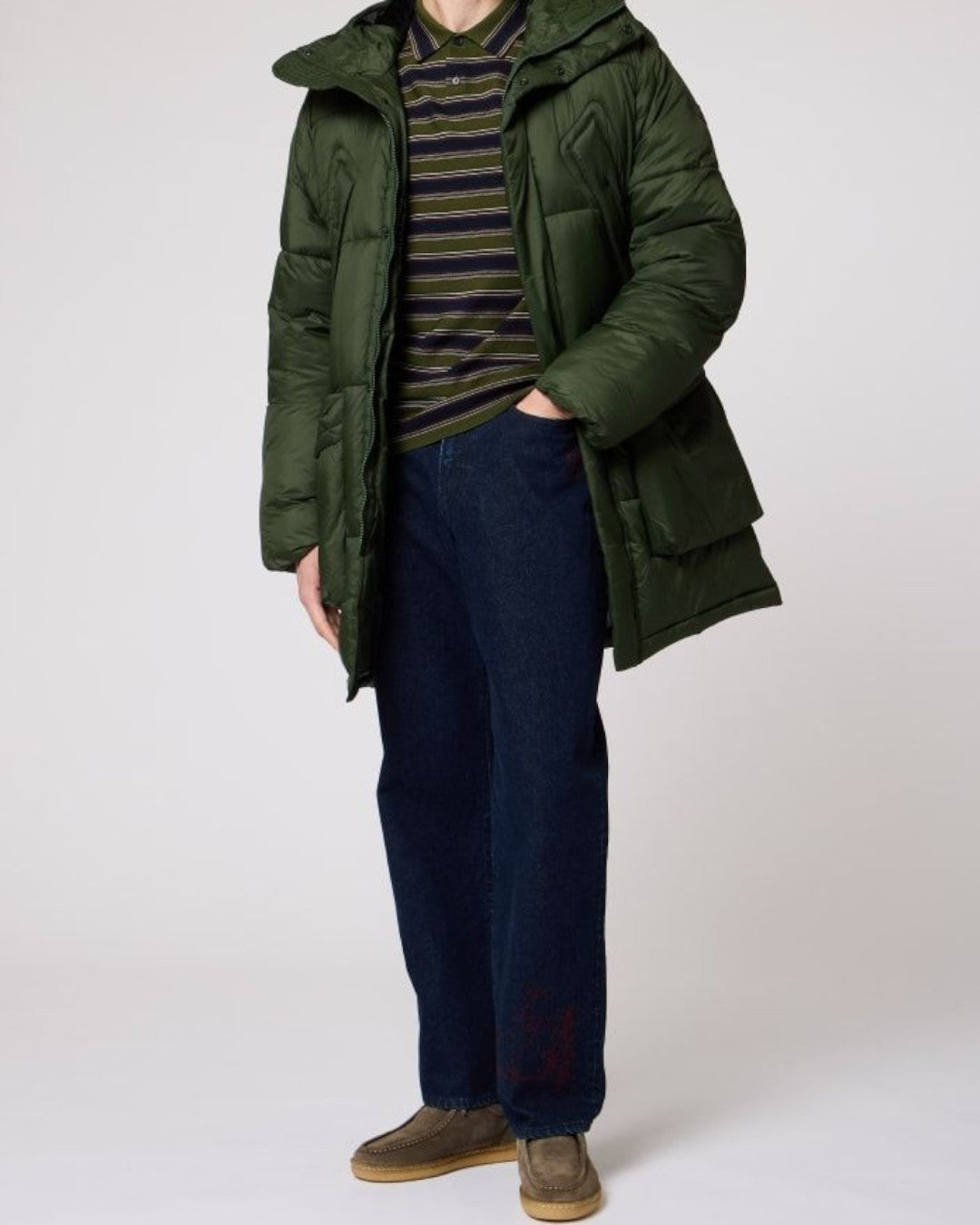 Paul Smith Knitted Long Sleeve Polo Green - productfoto 5