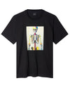 Paul Smith Skeleton Print Organic Cotton T-shirt Black – productbeeld 1