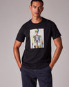 Paul Smith Skeleton Print Organic Cotton T-shirt Black – productbeeld 4