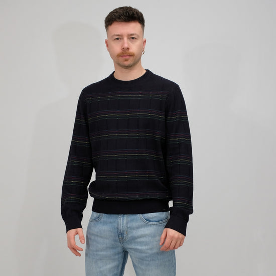 Paul Smith Wool Pullover Blue – vooraanzicht