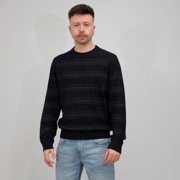Paul Smith Wool Pullover Blue – vooraanzicht