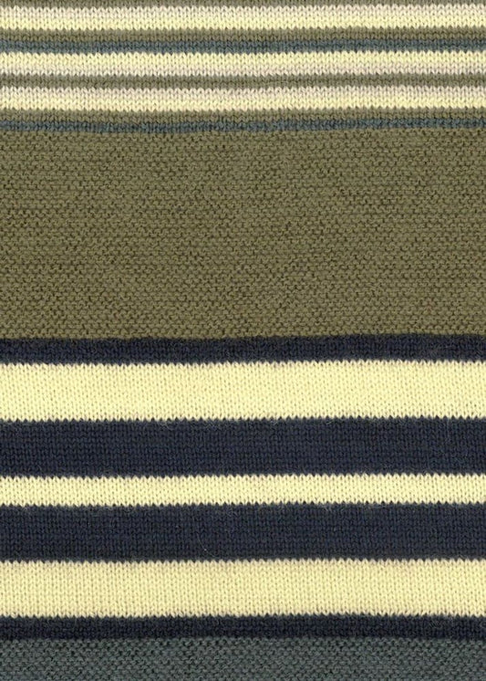 Paul Smith Striped Merino Wool Pullover Grey Blue – productbeeld 3