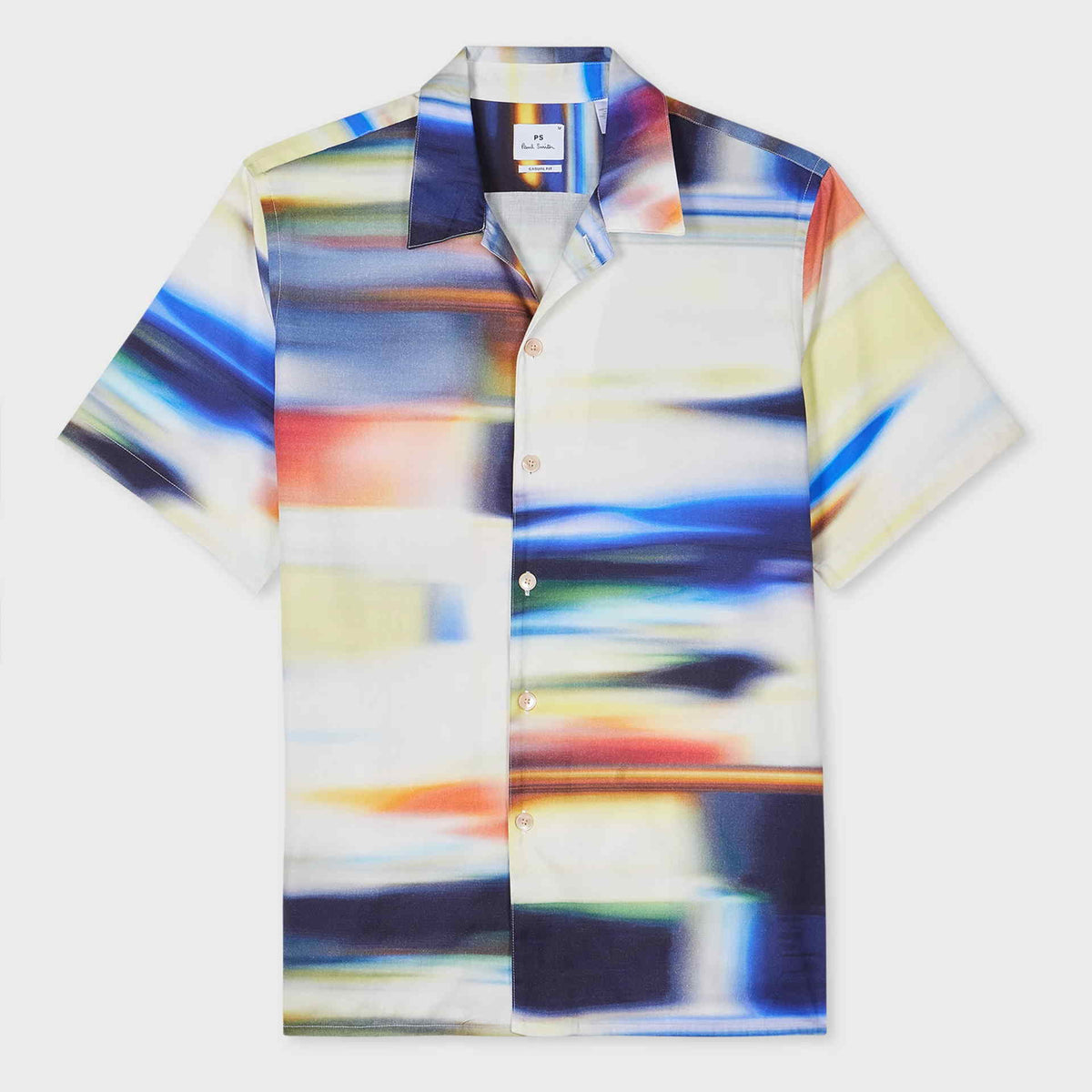 Paul Smith Lyocell Casual Fit Shirt White – productbeeld 2