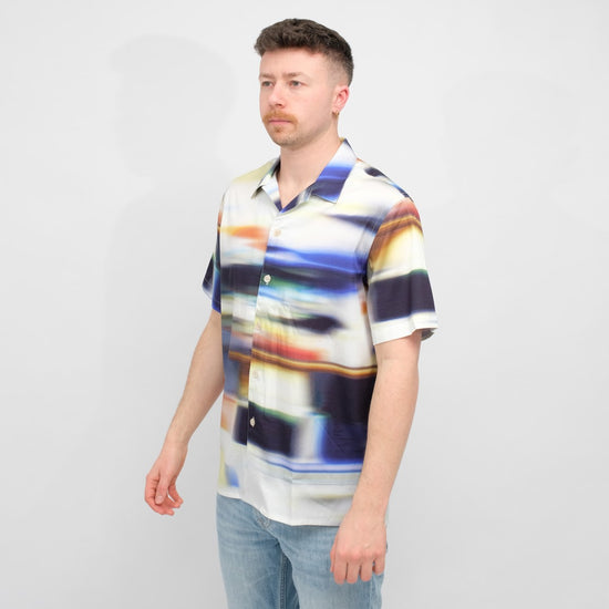 Paul Smith Lyocell Casual Fit Shirt White – productbeeld 4