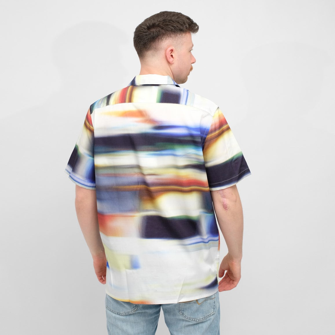 Paul Smith Lyocell Casual Fit Shirt White – productbeeld 5