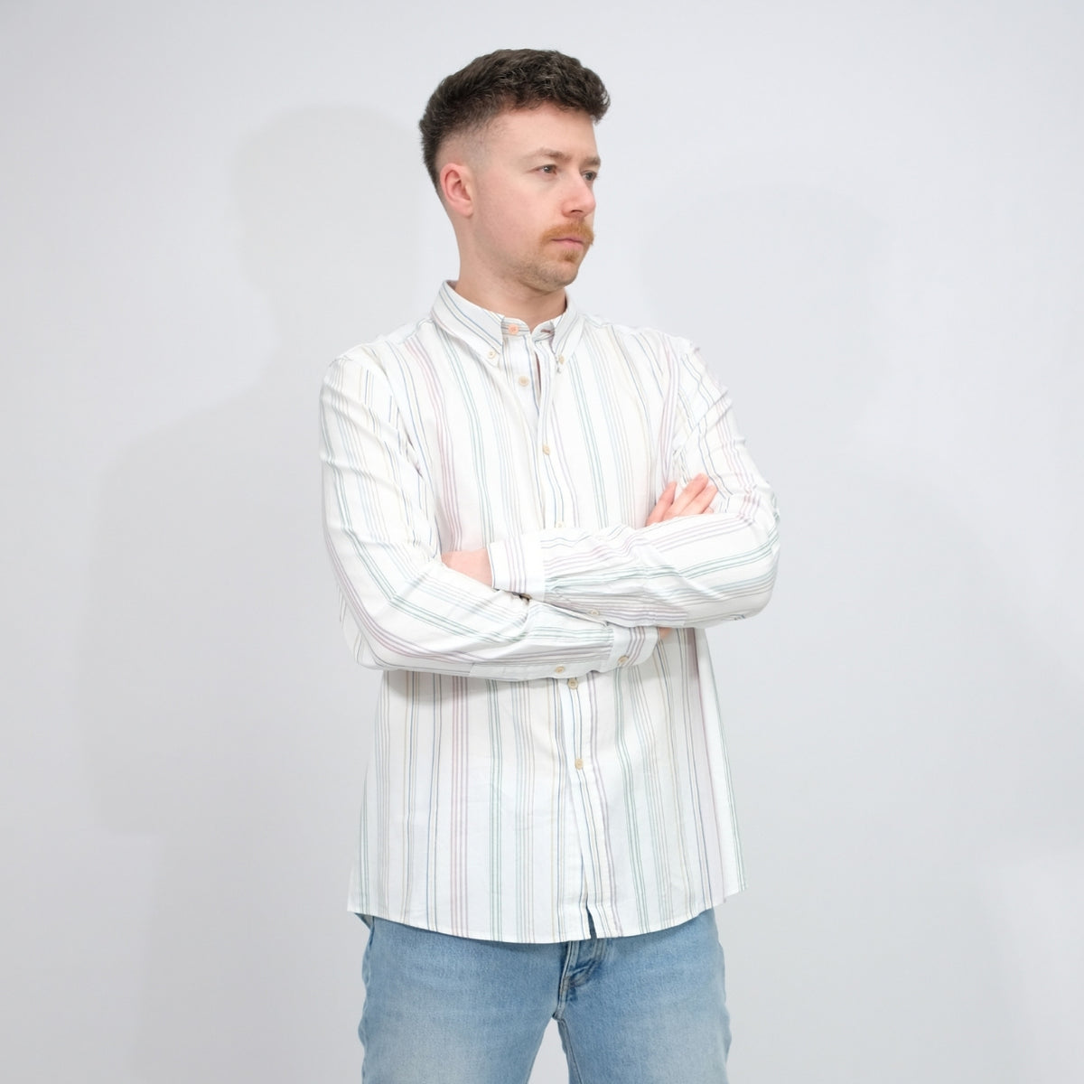Paul Smith Regular Fit LS Shirt Multicolor – productbeeld 3